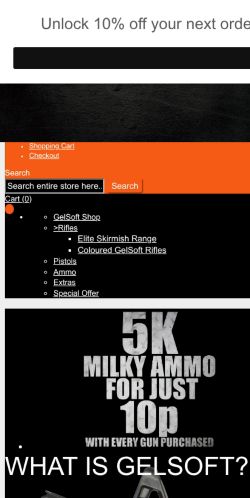 Mobile page screenshot
