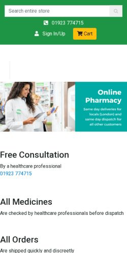 Mobile page screenshot