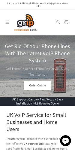 Mobile page screenshot