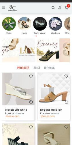 Mobile page screenshot
