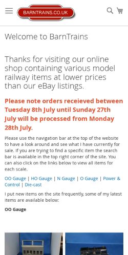 Mobile page screenshot