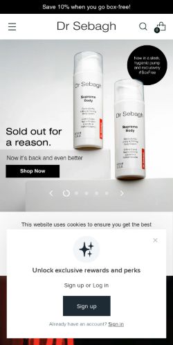 Mobile page screenshot