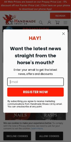 Mobile page screenshot