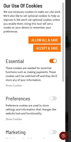 Mobile page screenshot