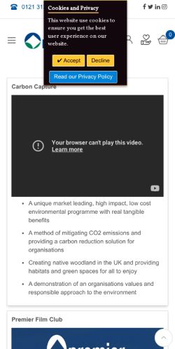 Mobile page screenshot