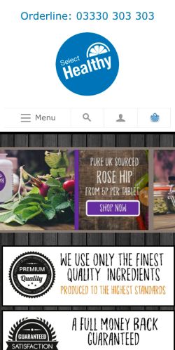 Mobile page screenshot
