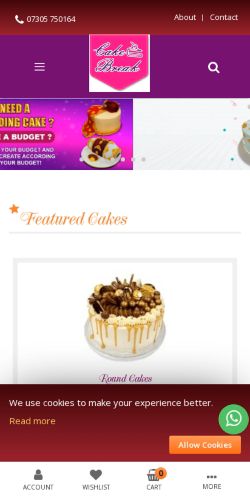 Mobile page screenshot