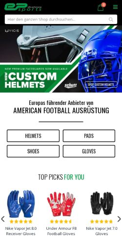 Mobile page screenshot