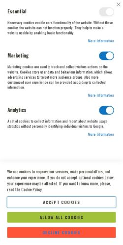 Mobile page screenshot