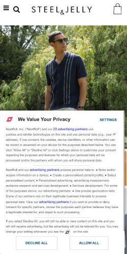 Mobile page screenshot
