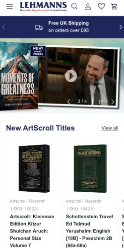 Mobile page screenshot