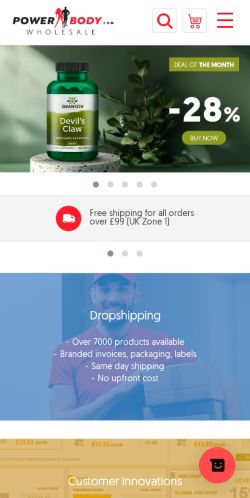 Mobile page screenshot