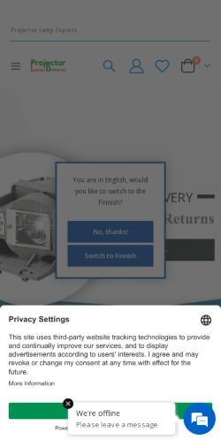 Mobile page screenshot