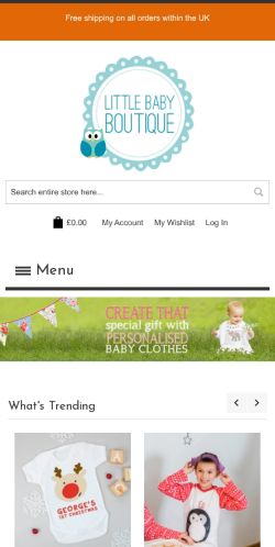 Mobile page screenshot