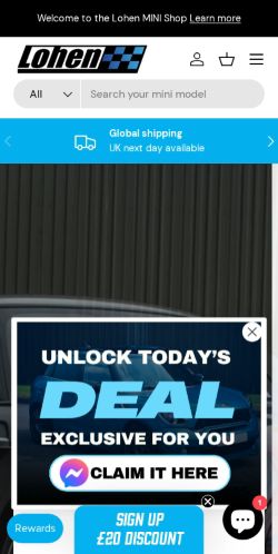 Mobile page screenshot