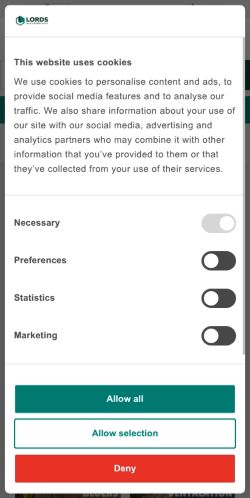 Mobile page screenshot
