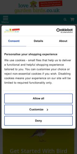 Mobile page screenshot