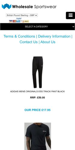 Mobile page screenshot