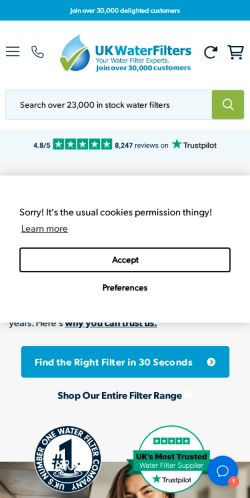 Mobile page screenshot
