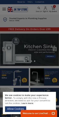 Mobile page screenshot