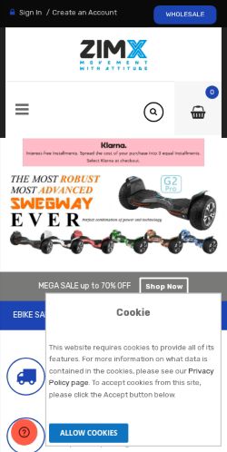 Mobile page screenshot