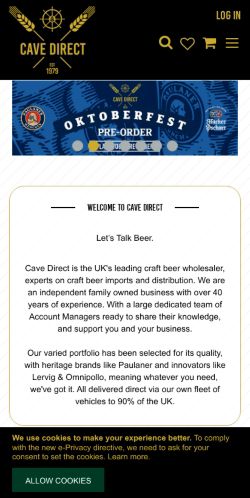 Mobile page screenshot