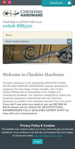 Mobile page screenshot