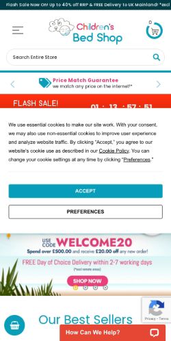 Mobile page screenshot
