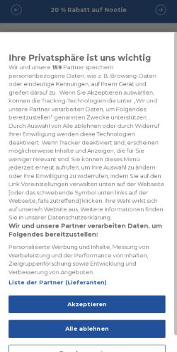 Mobile page screenshot