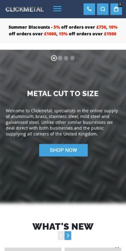 Mobile page screenshot