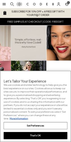 Mobile page screenshot