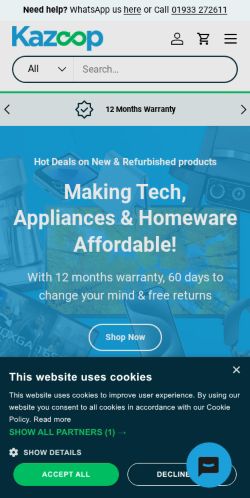 Mobile page screenshot