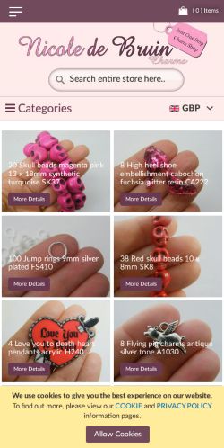 Mobile page screenshot