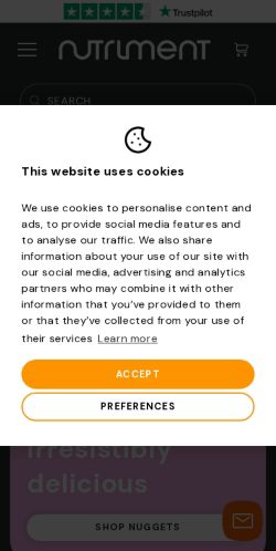 Mobile page screenshot