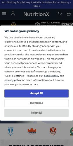 Mobile page screenshot