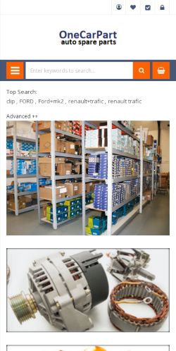 Mobile page screenshot