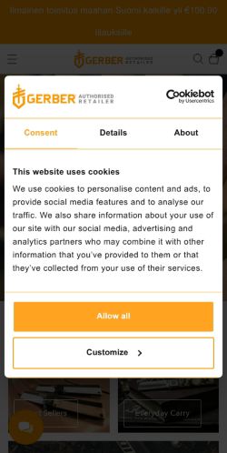 Mobile page screenshot