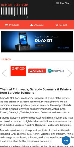 Mobile page screenshot