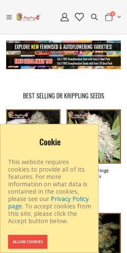 Mobile page screenshot