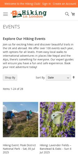 Mobile page screenshot