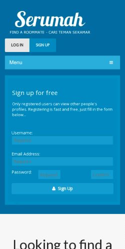 Mobile page screenshot