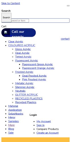 Mobile page screenshot
