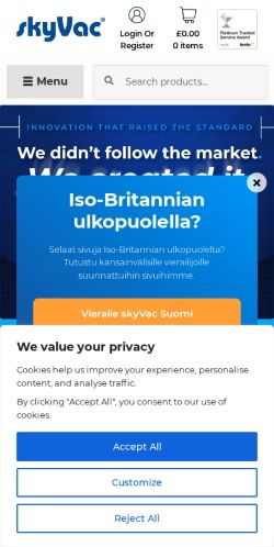 Mobile page screenshot