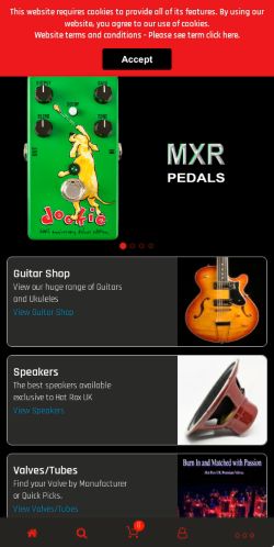 Mobile page screenshot