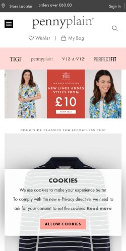 Mobile page screenshot