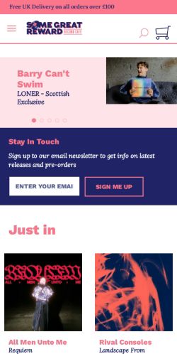 Mobile page screenshot