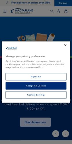 Mobile page screenshot