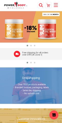 Mobile page screenshot