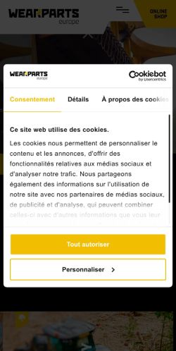 Mobile page screenshot