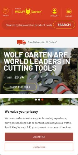 Mobile page screenshot